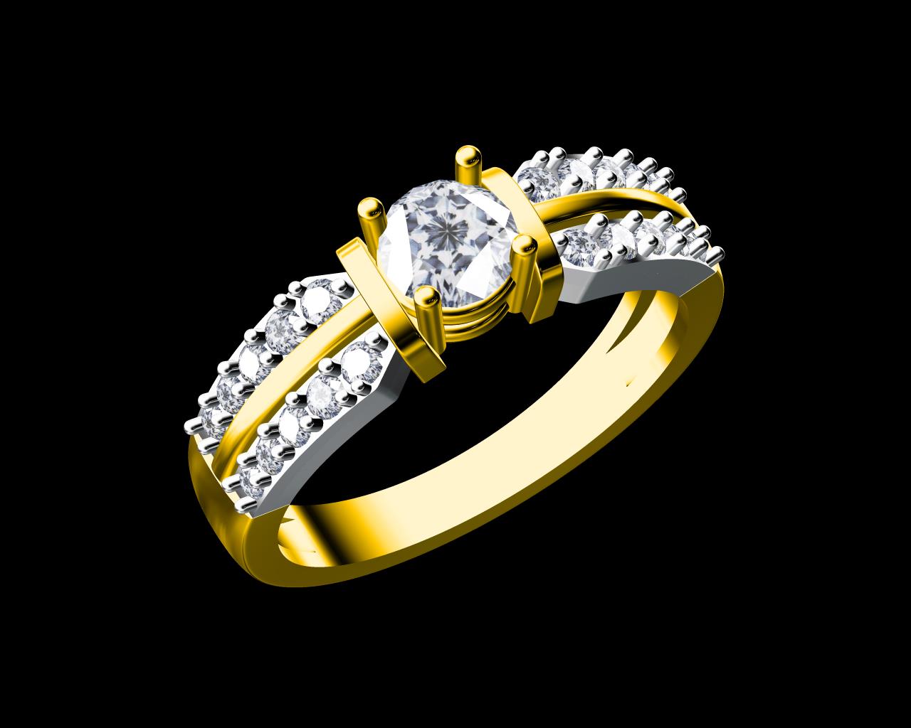 AD18128-ALT — Ladies Rings jewellery CAD design (JCD/STL) AD18128-ALT — Ladies Rings jewellery CAD design (JCD/STL)